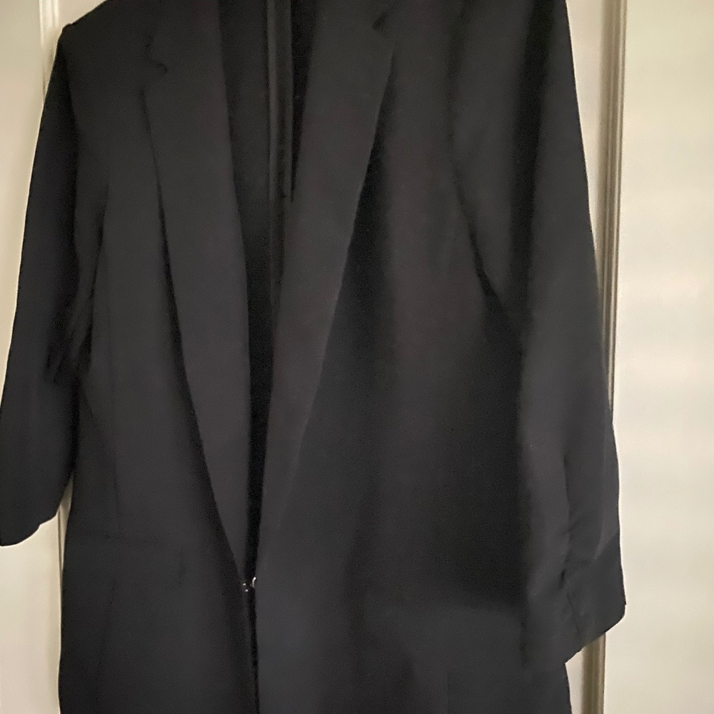 International Concepts 3/4 sleeve Black Blazer